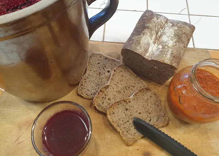 לינה וארוחת בוקר Dom Potok קרפאז'